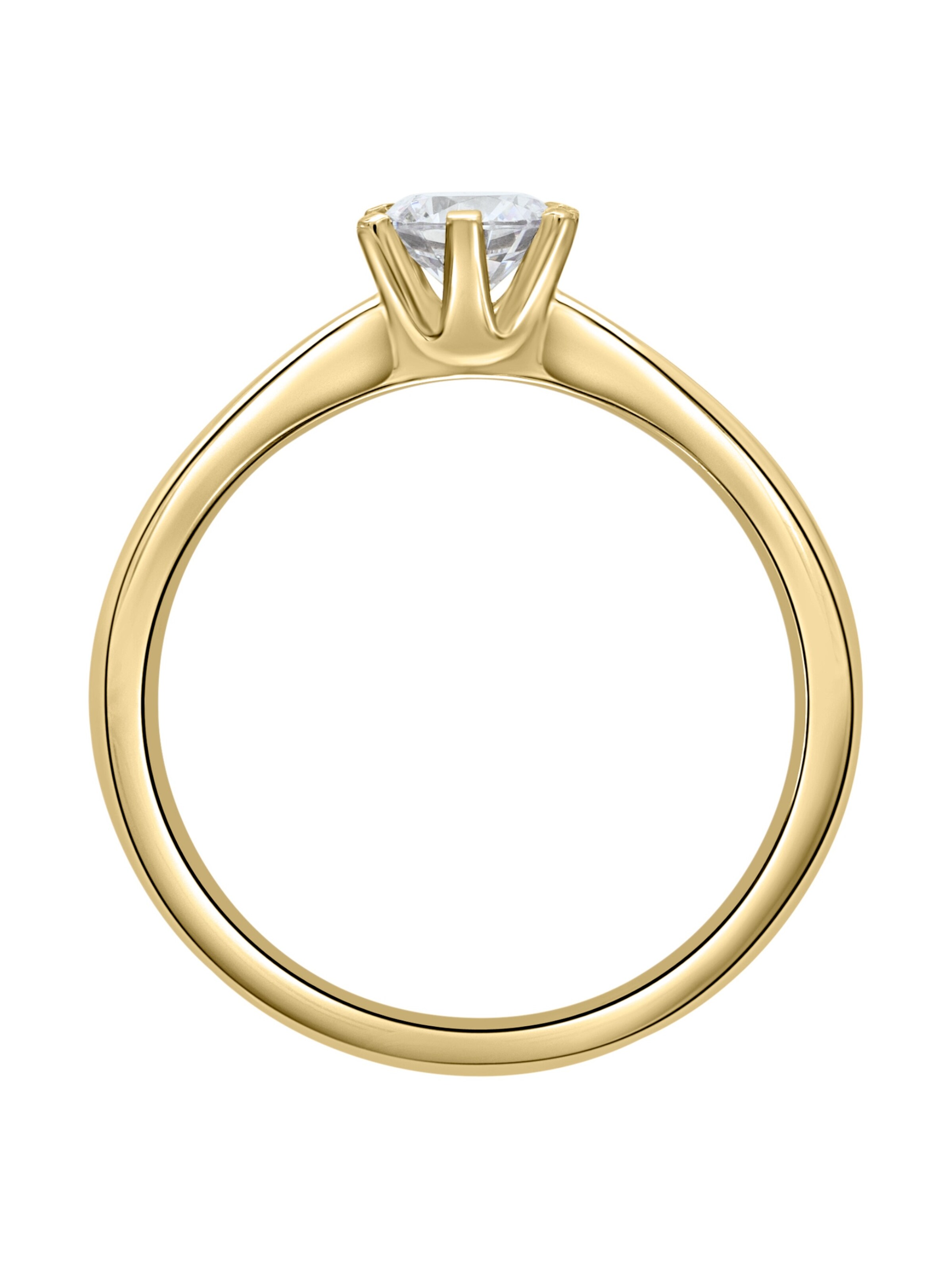 ONE ELEMENT Ring &#x27;6er Krappe&#x27; in Gold