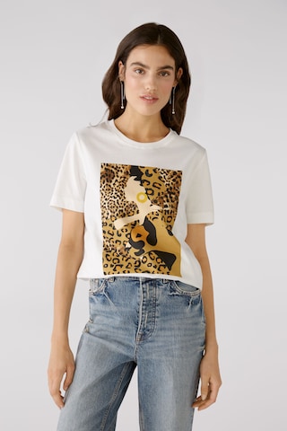 OUI T-Shirt in Weiß: Vorderseite