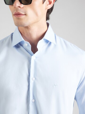Michael Kors Slim fit Button Up Shirt in Blue
