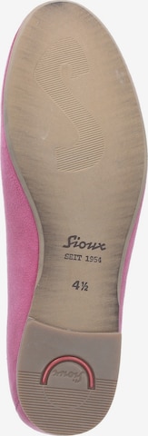 SIOUX Ballet Flats in Pink