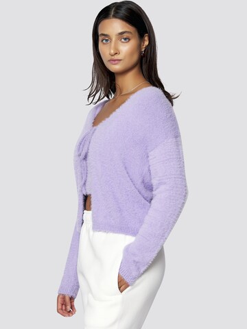 Cardigan 'Madison' FRESHLIONS en violet