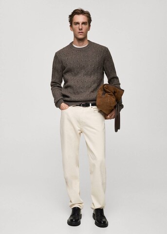 MANGO MAN Sweater 'Koipe' in Grey