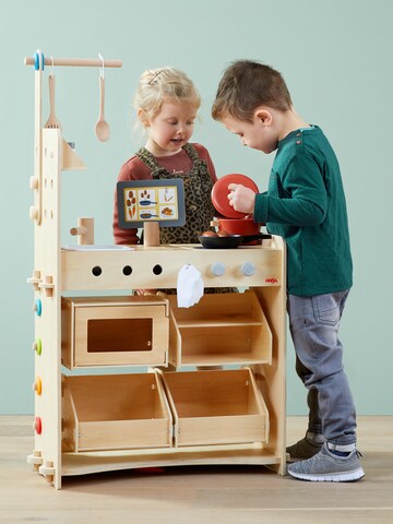 HABA Spel ' Rollenspiel Studio 3 in 1 – Küche, Kaufladen & Werkstatt ' in Gemengde kleuren