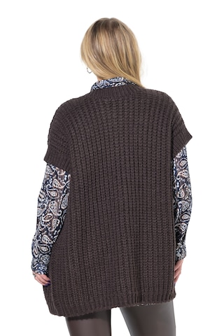 Studio Untold Gebreid vest in Bruin