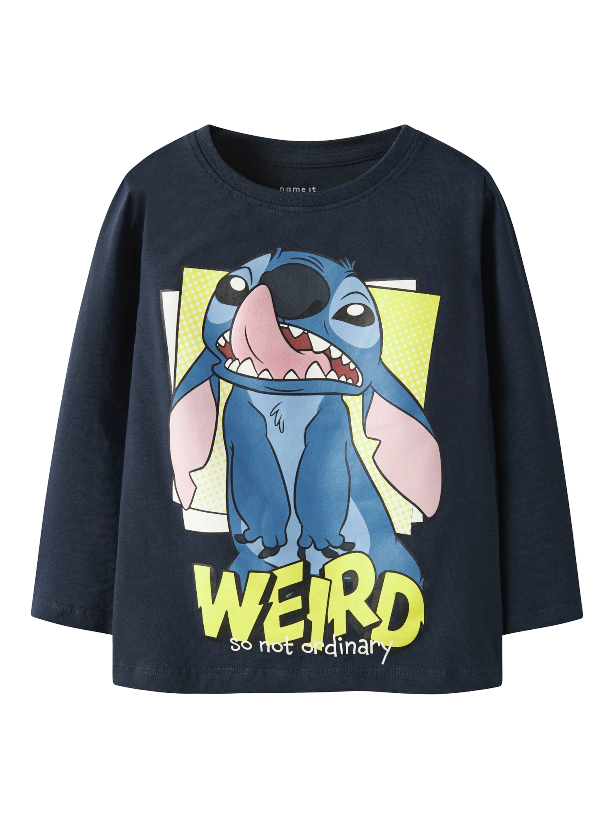 NAME IT - Camiseta 'NMMDIMITRI STITCH' en azul: frente