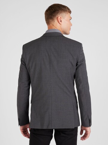 HUGO - Ajuste estrecho Chaqueta tipo saco para negocios en gris