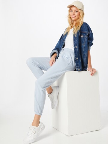 GAP Tapered Broek in Blauw