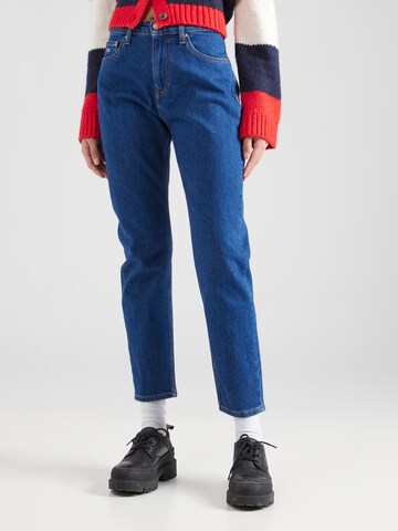 Tommy Jeans Slimfit Jeans 'IZZIE SLIM' in Blauw: voorkant