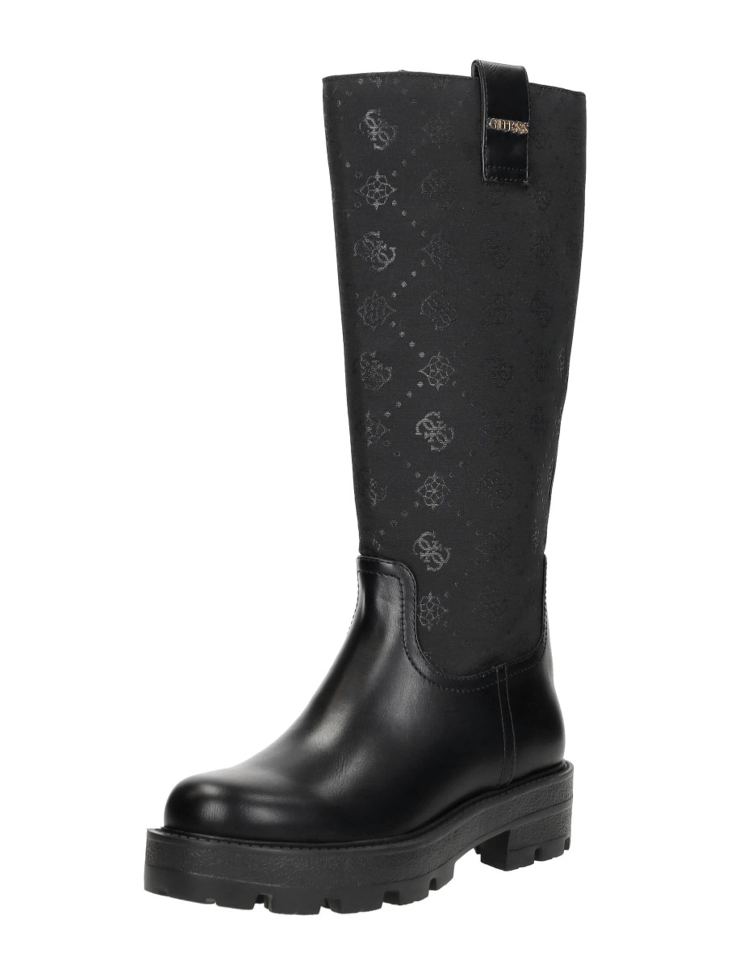 GUESS Boots 'Yannis'‌‌‌‌‌‌‌‌‌ in Schwarz