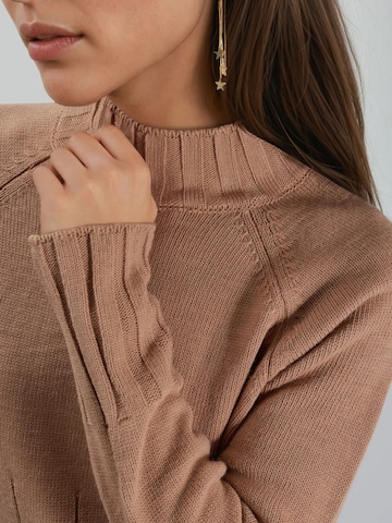 Abito in maglia di My fashion in marrone