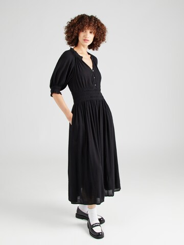 Robe-chemise GAP en noir : devant