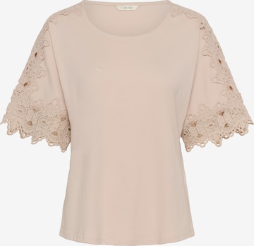 T-shirt 'Livy' Cream en rose : devant