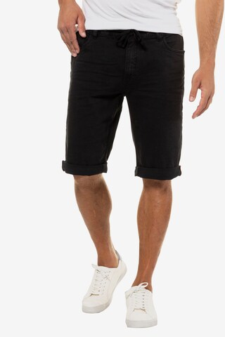 JP1880 Regular Pants in Black: front