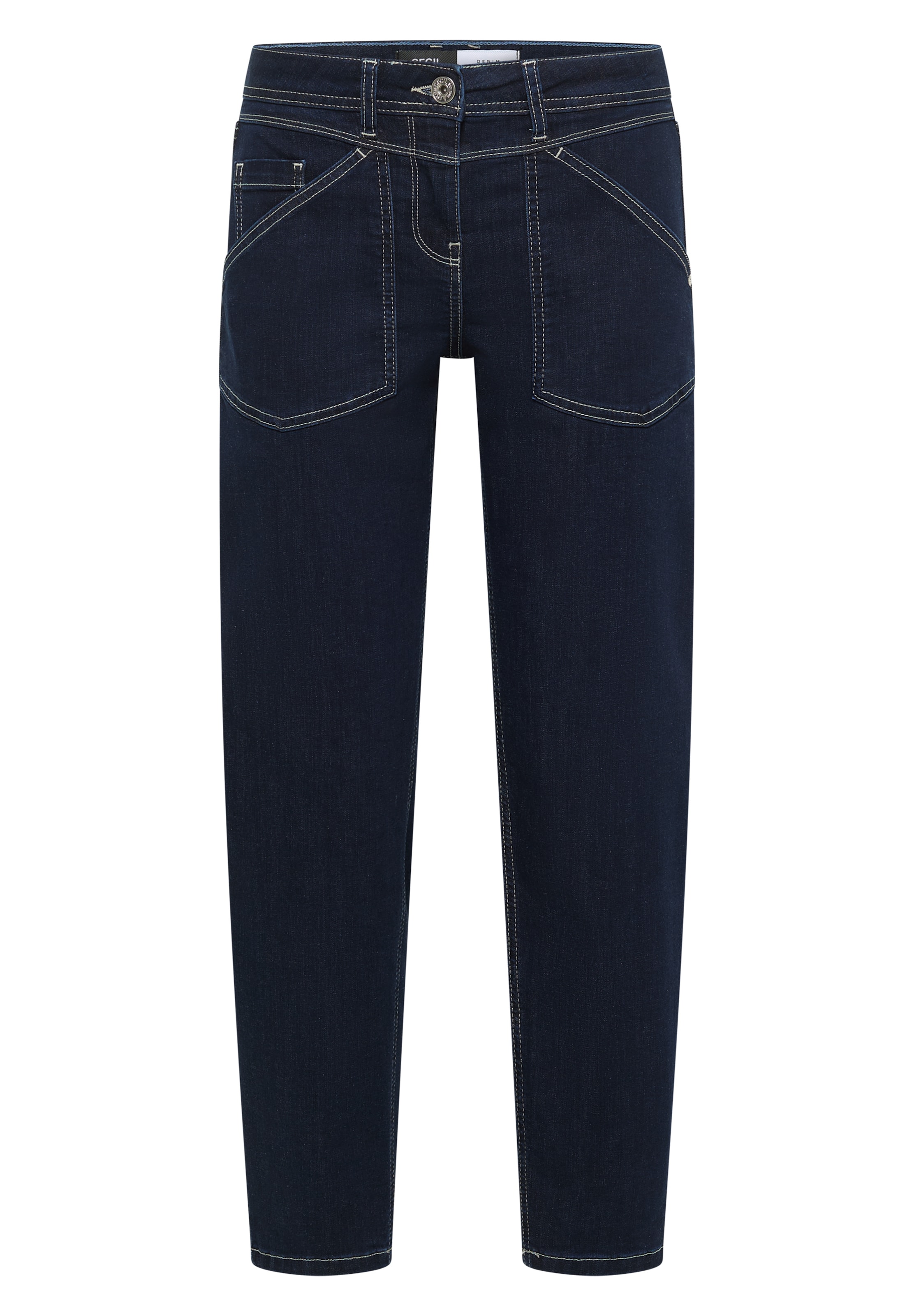 CECIL Barrel Jeans 'Scarlett' in Blau: Vorderseite