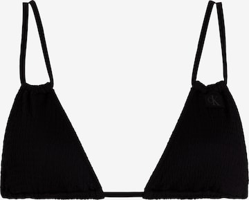 Calvin Klein Swimwear Верх бикини в Черный: спереди