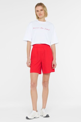 SENSES.THE LABEL Regular Pants in Red