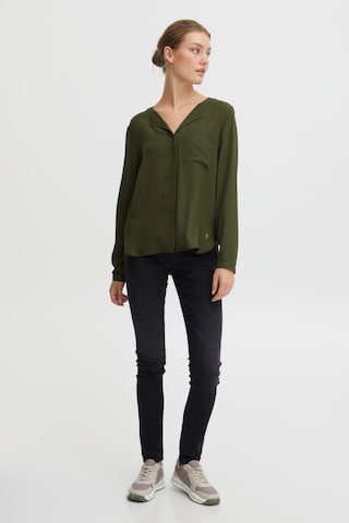 Oxmo - Blusa 'Hally' en verde