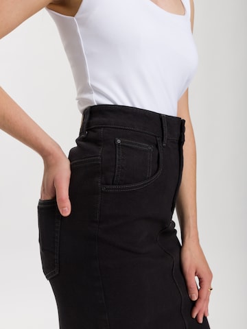 Cross Jeans Skirt 'C 4990' in Black