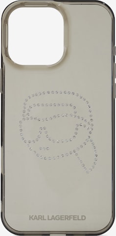 juoda Karl Lagerfeld Išmaniojo telefono dėklas: priekis