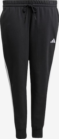 Tapered Pantaloni sportivi 'Essentials' di ADIDAS SPORTSWEAR in nero: frontale