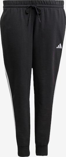 ADIDAS SPORTSWEAR Pantalon de sport 'Essentials' en noir / blanc, Vue avec produit