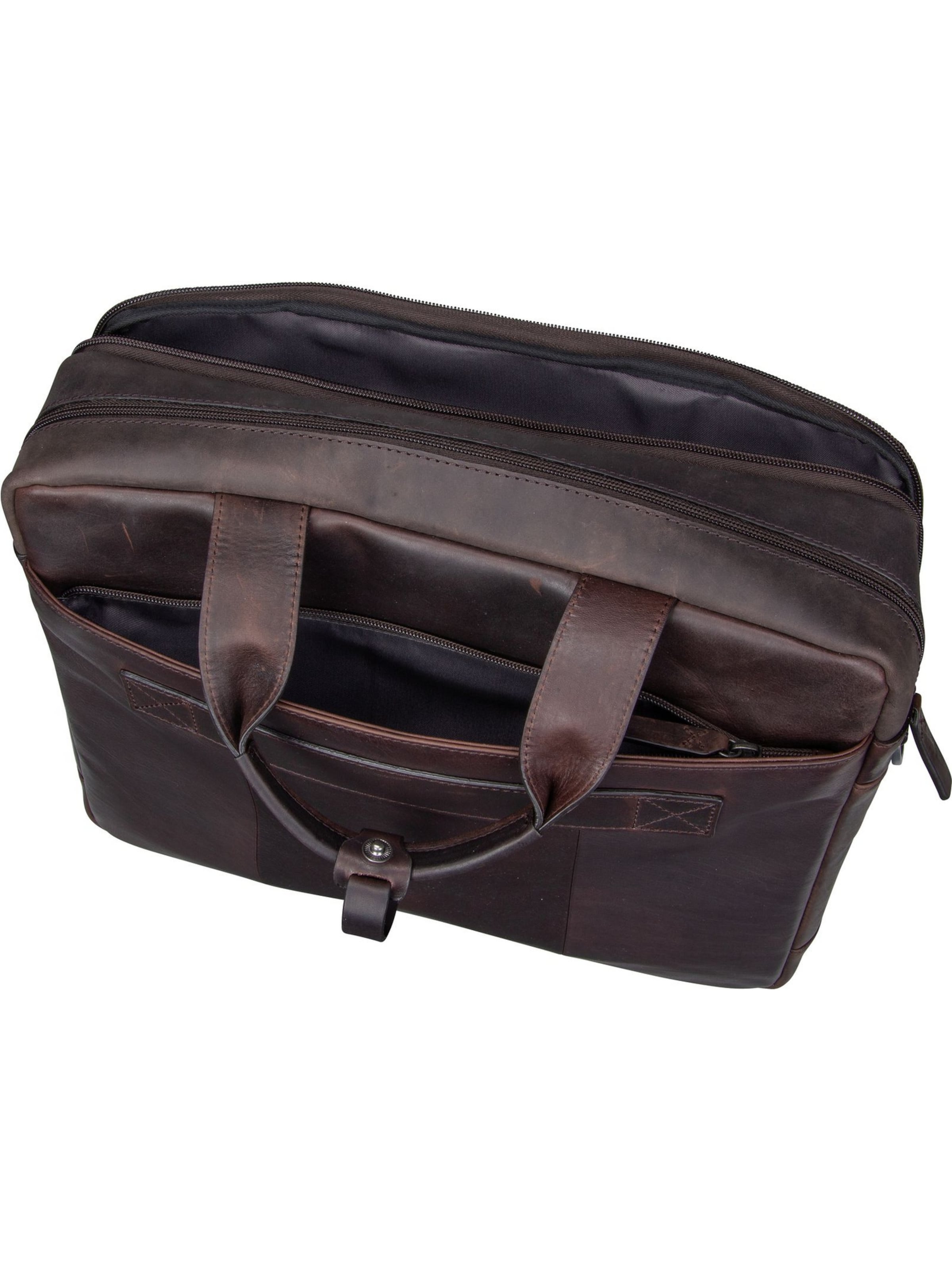 STRELLSON - Cartera maletín 'Brick Lane Charles' en marrón