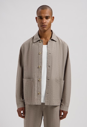 Veste mi-saison 'Nix Pinstripe' Dstrezzed en beige : devant