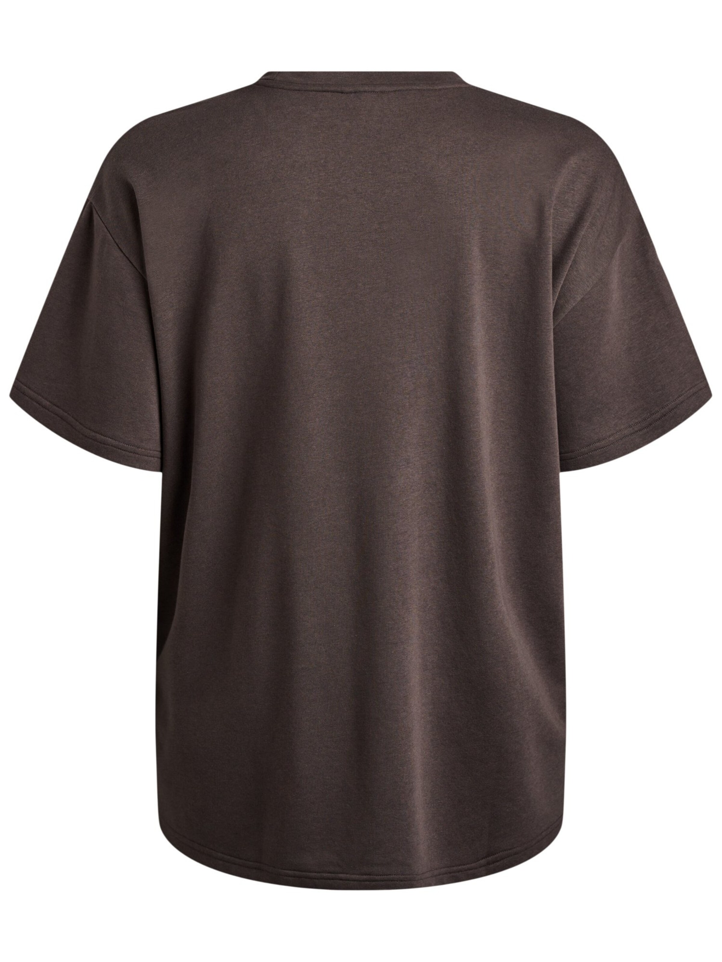 Zizzi Oversize póló 'Mlavna' - barna