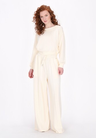 DreiMaster Klassik Sweatshirt 'Classic Look' in White