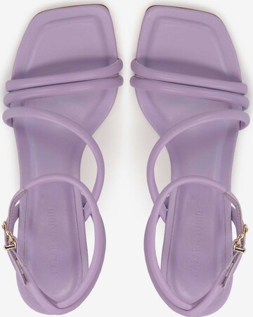 Kazar Studio Strap sandal in Purple