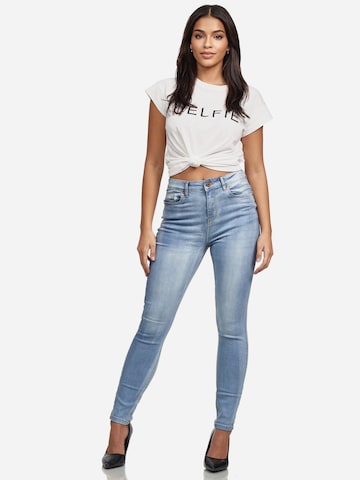 Tazzio Skinny Jeansy 'F101' w kolorze niebieski