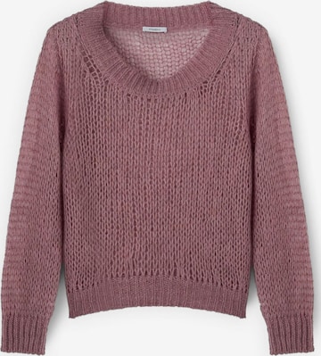 Pull-over MOTIVI en rose : devant