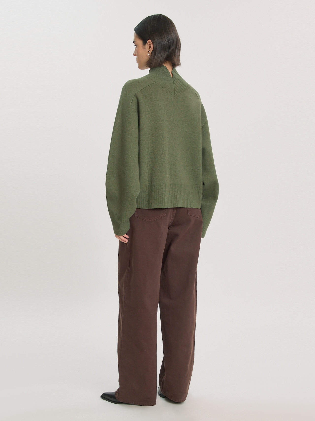 EDITED Produits Pull-over 'Kasha' vert