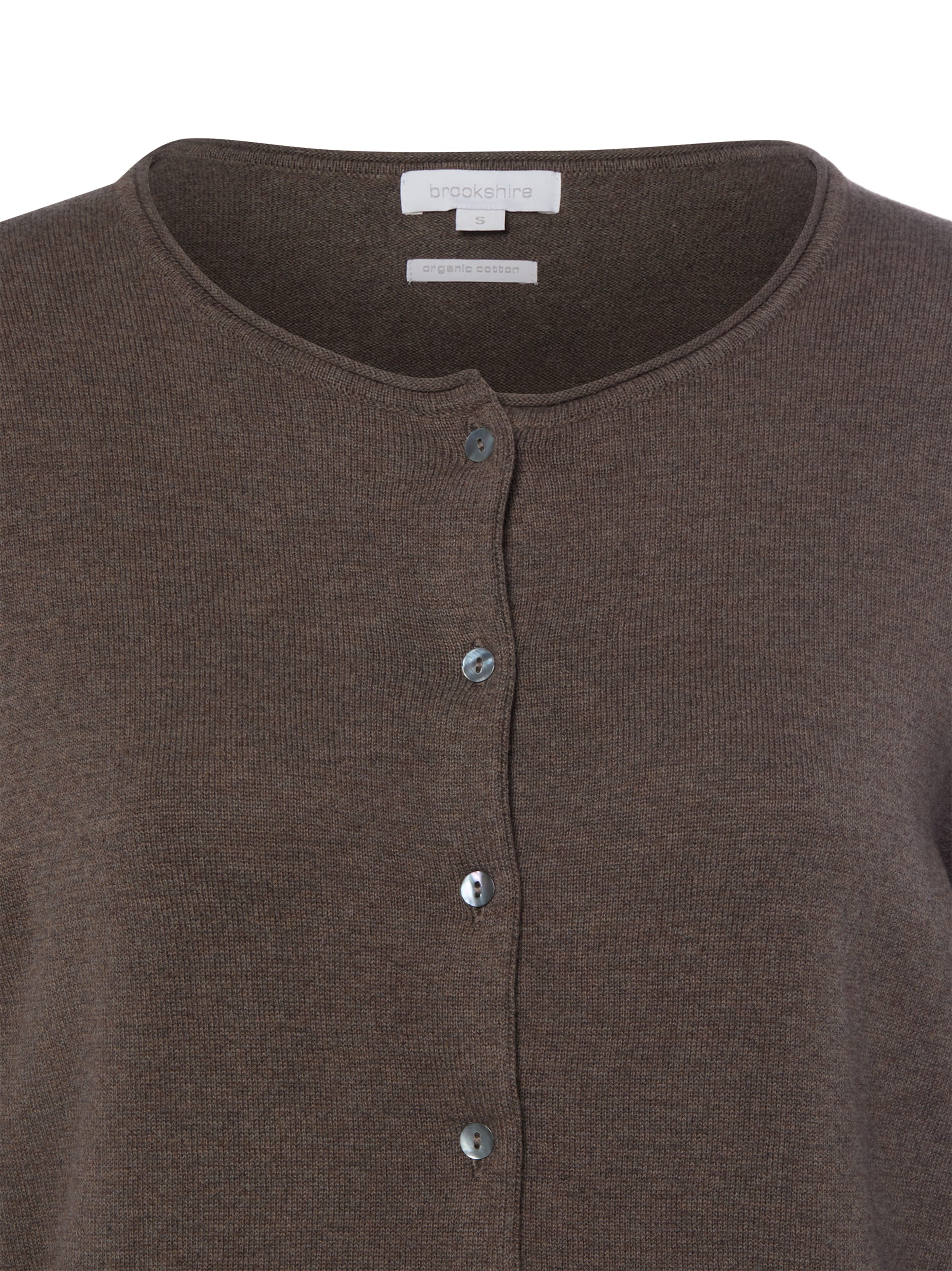 Brookshire Knit cardigan in Brown