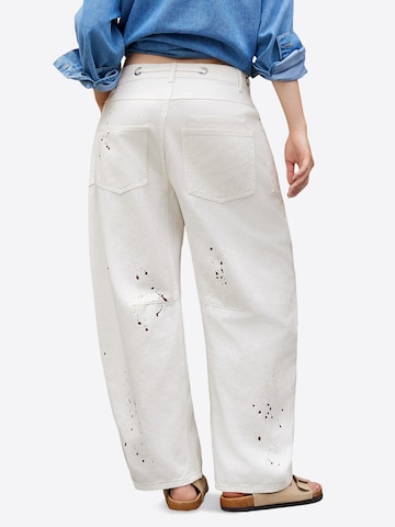 Imily Bela Baggy Farkut värissä valkoinen: takapuoli