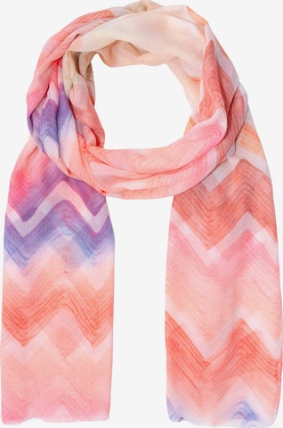 Écharpe 'Mimi' Seasons of April en orange : devant