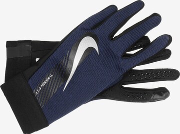 NIKE Athletic Gloves 'Academy ' in Blue: front