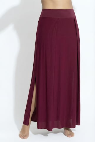 Ulla Popken Skirt in Red: front