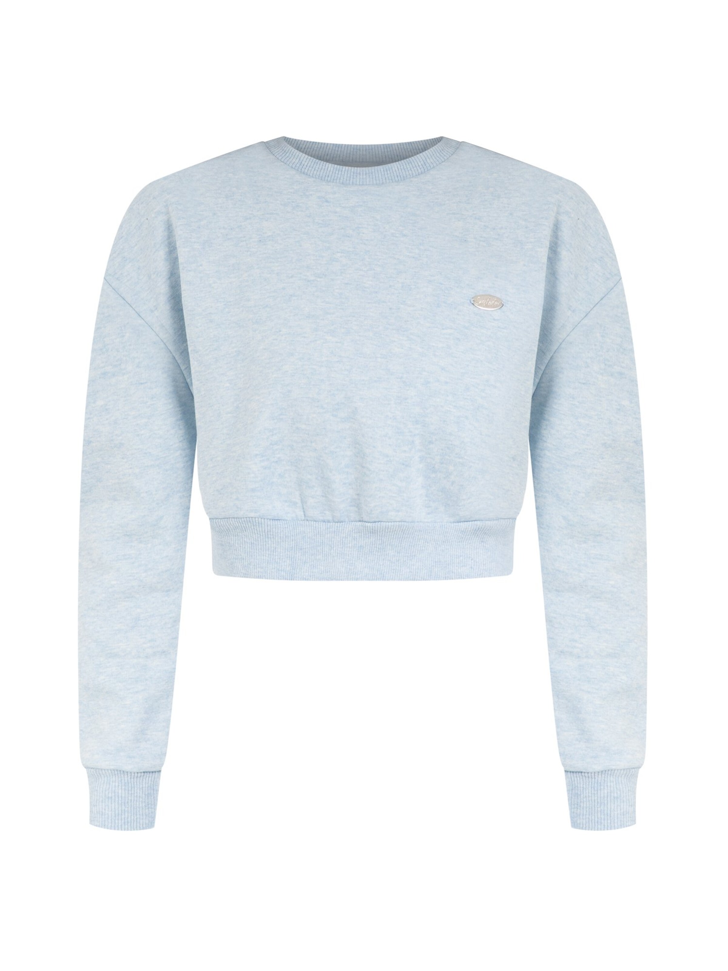 Sweat-shirt 'Amelia' Smilodox en bleu : devant