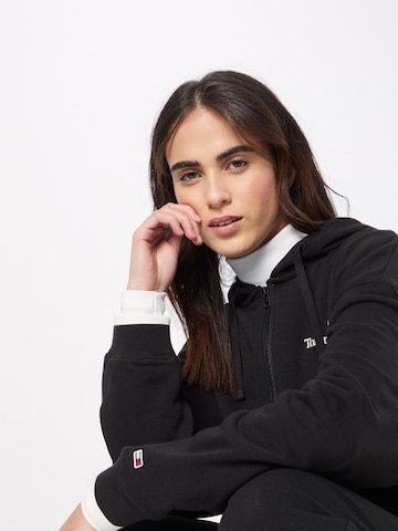 Tommy Jeans - Sudadera con cremallera en negro