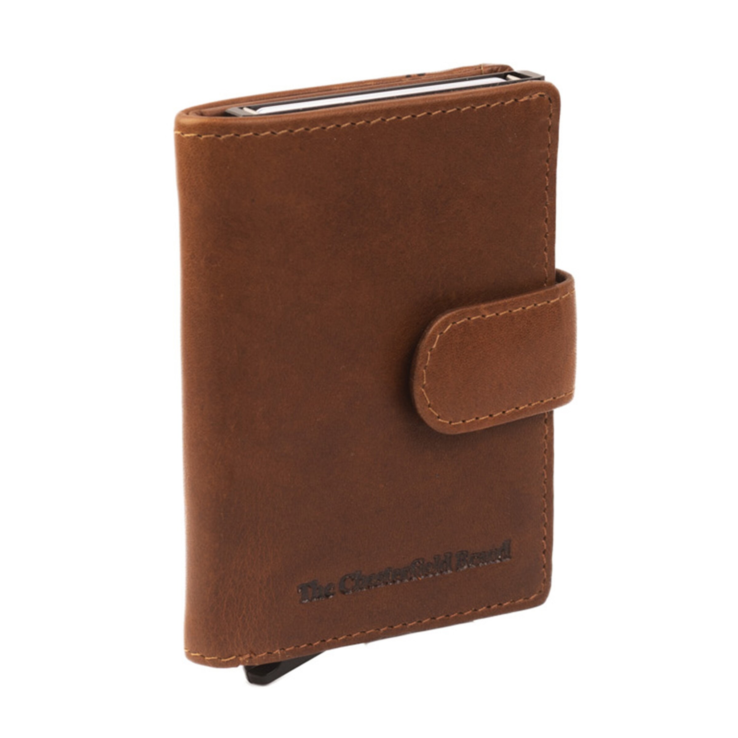 The Chesterfield Brand Wallet 'Loughton' in Brown: front