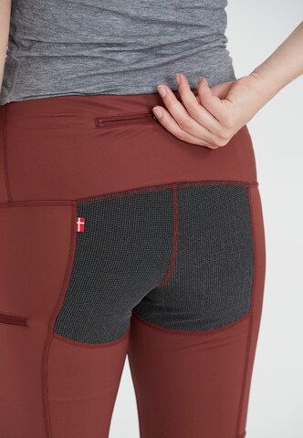 Whistler Regular Workout Pants 'Millie' in Red