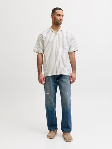 R.D.D. ROYAL DENIM DIVISION - Ajuste confortable Camisa 'Popelin' en blanco