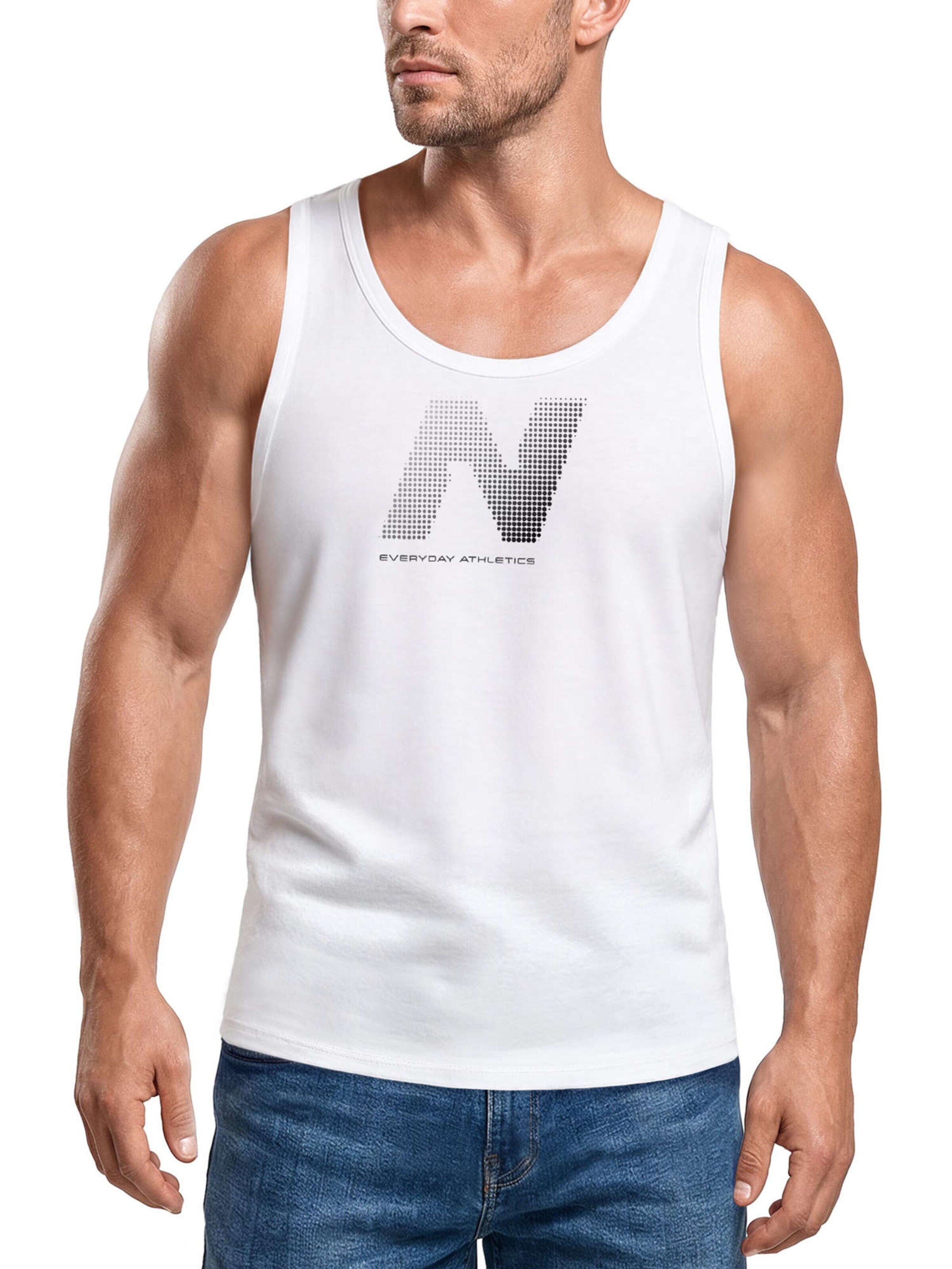 Neverless Shirt 'Halftone' in White