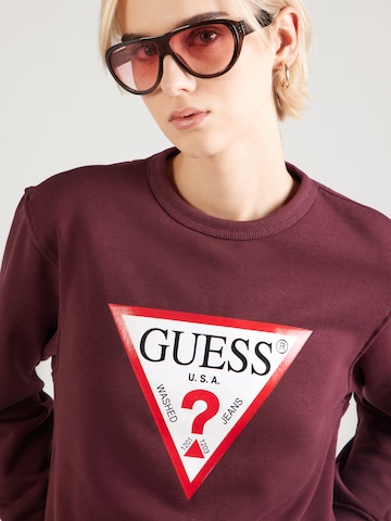 GUESS Sweatshirt in Red