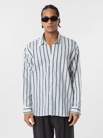 Dandalo Regular fit Button Up Shirt 'Cherlin' in Green: front