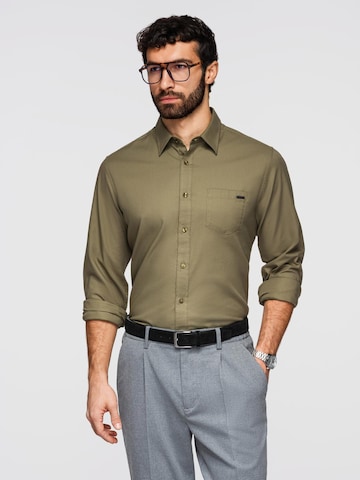 Ombre Regular fit Button Up Shirt in Green