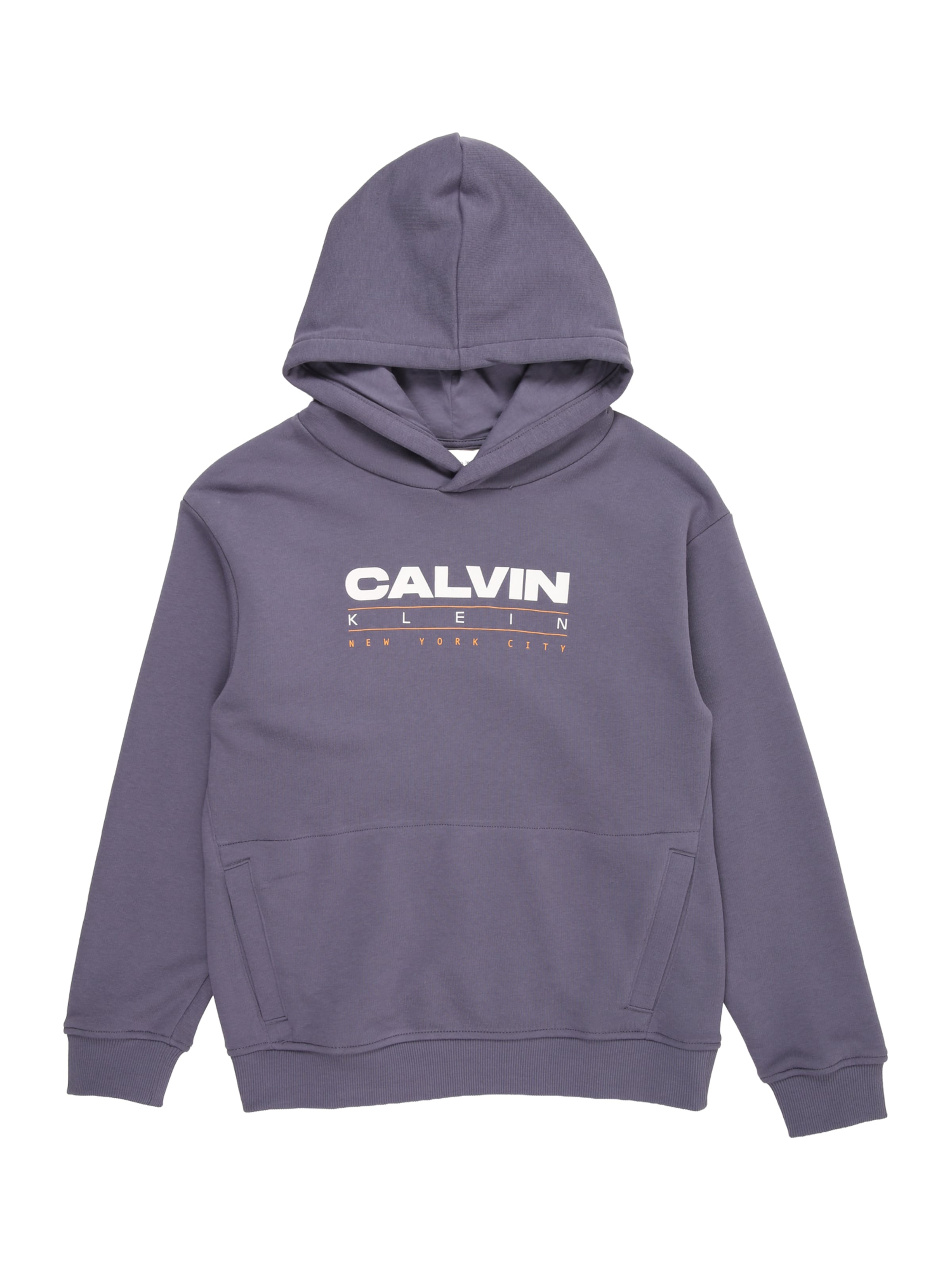 zils Calvin Klein Jeans Sportisks džemperis: no priekšpuses