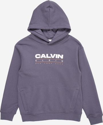 zils Calvin Klein Jeans Sportisks džemperis: no priekšpuses