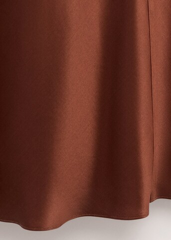 MANGO Evening Dress 'Marcela' in Brown